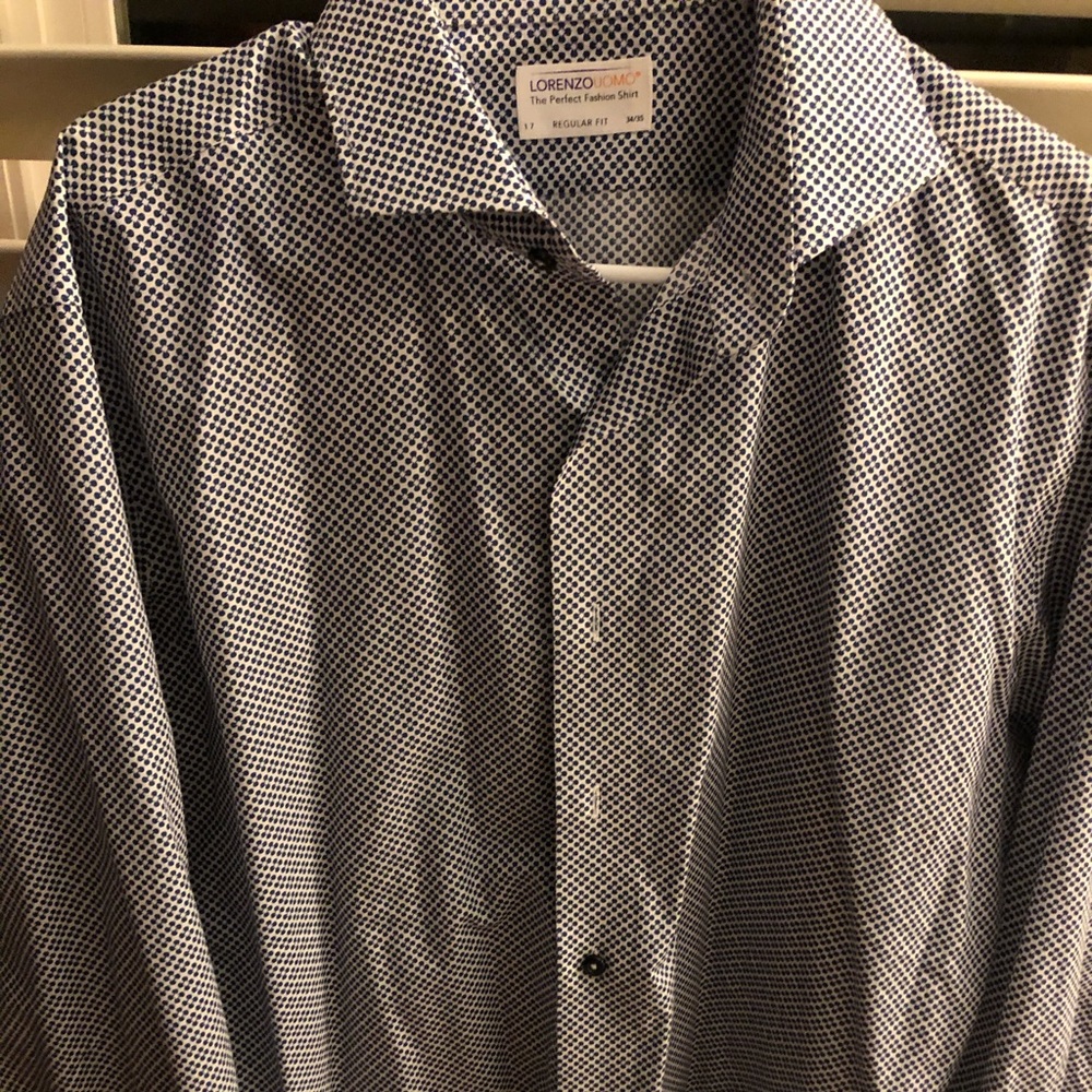 Lot of 6 Lorenzo Unomo Cassual/dress button down